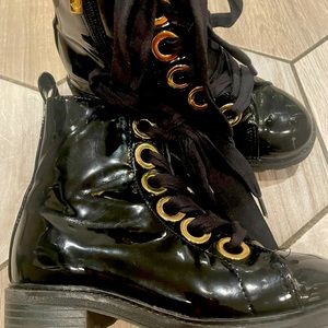 Nina patent leather boots - 13